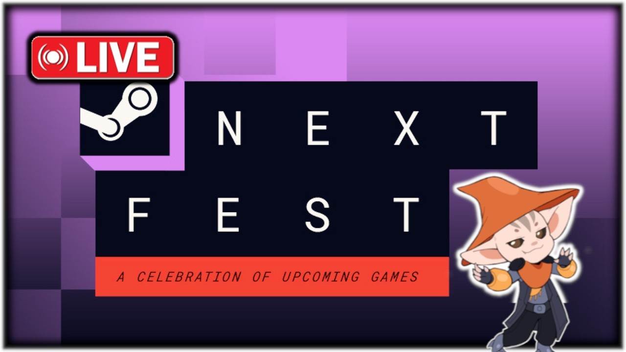 🔴LIVE - Steam Next Fest Game Demos! | GW2 Questions Welcome | 2834 Daily Streams