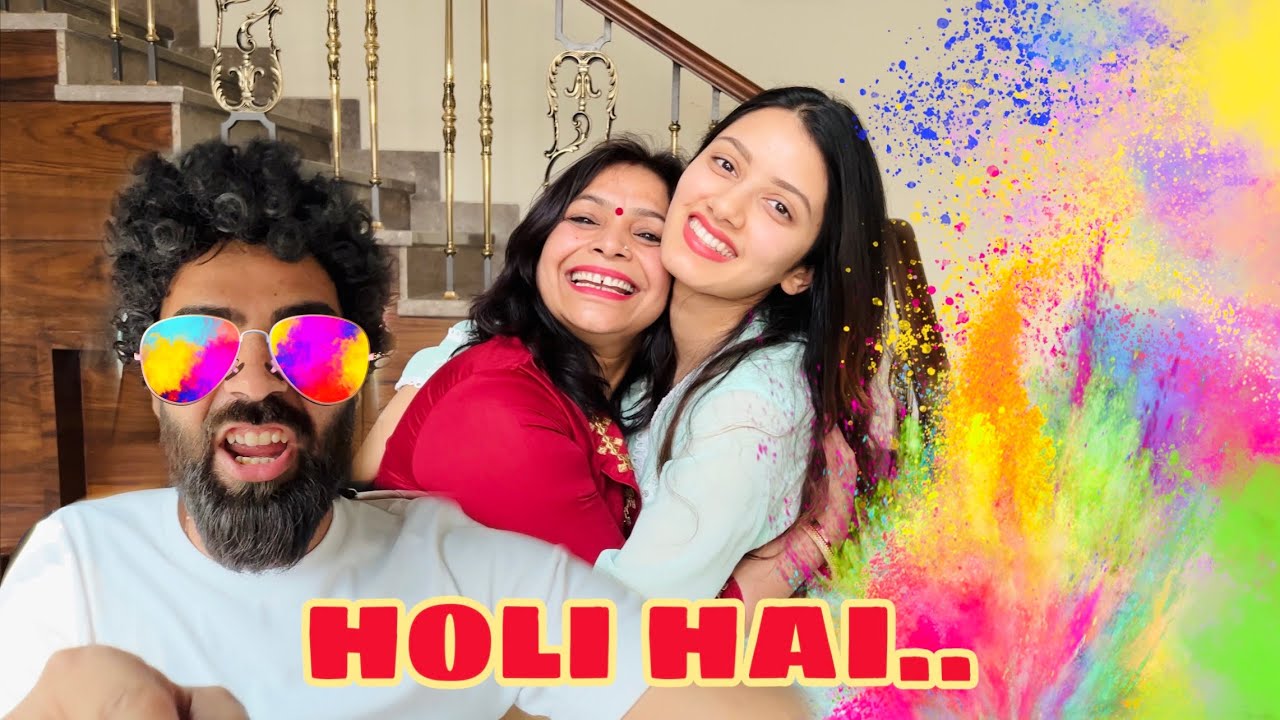 Holi par full masti 😍