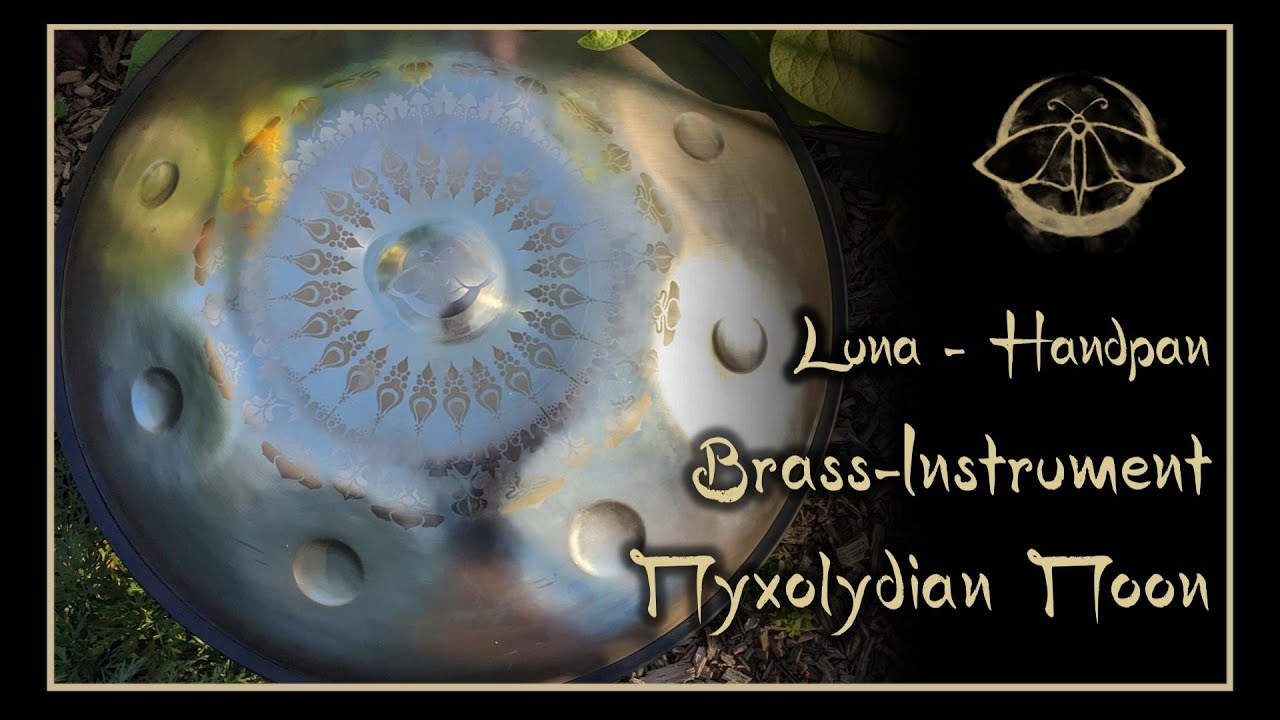 LUNA Brass Handpan - Myxolydian Moon