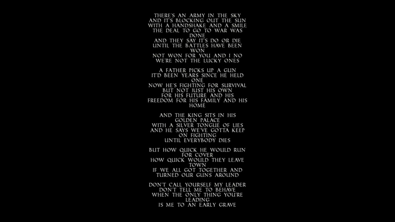 taichi - turn our guns around