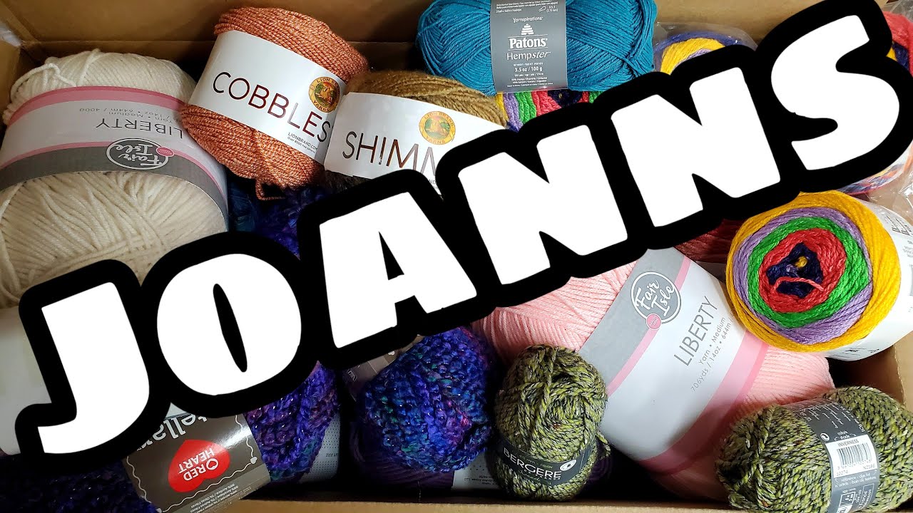 Online JoAnns Yarn Order - Yarn Unboxing -  Bag O Day Crochet