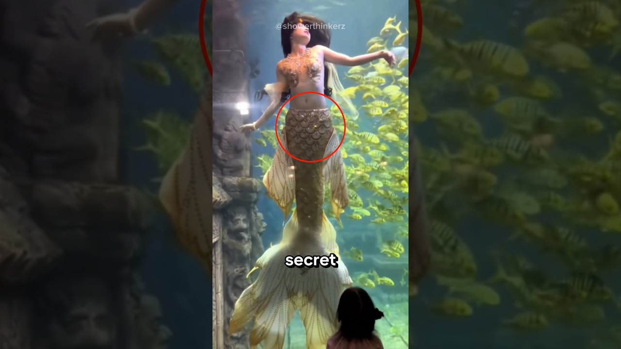 How Mermaids Breathe‼️😱