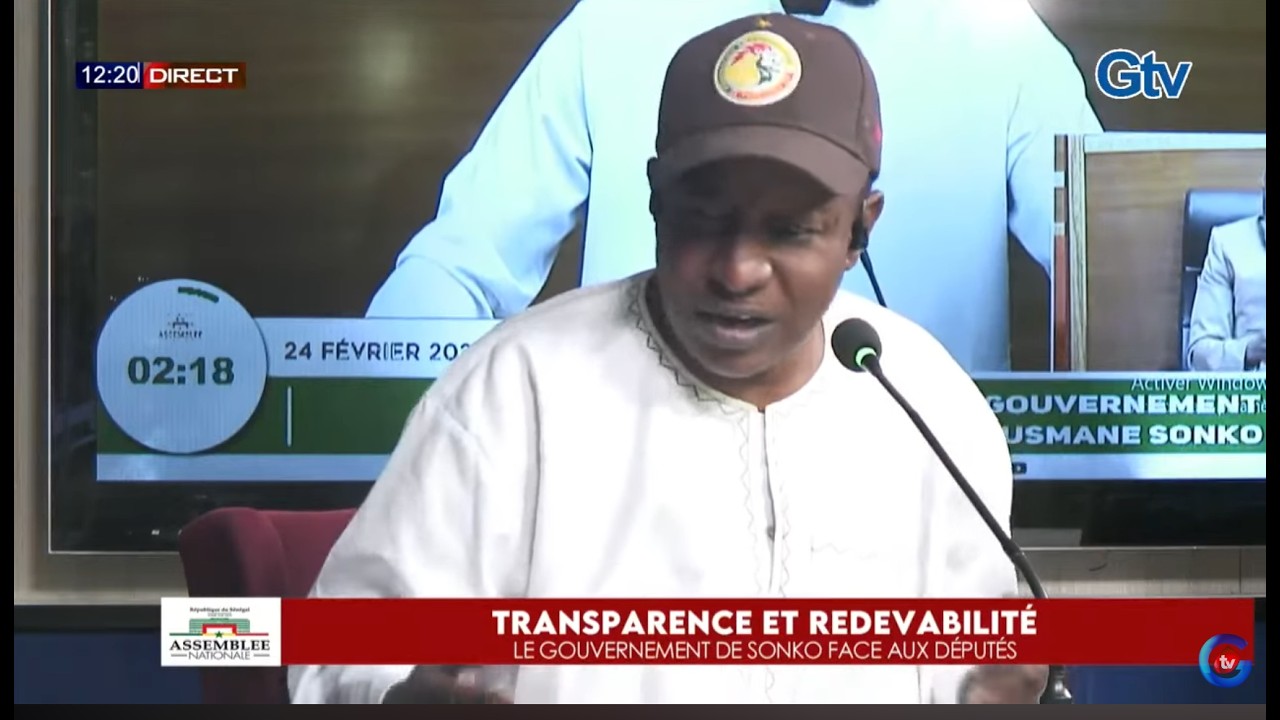 🔴[ DIREC: #Questions d'actualité au Gouvernement avec le Premier Ministre Ousmane Sonko