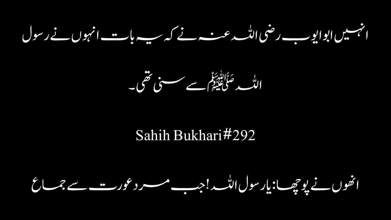 #sahihbukhari291to293