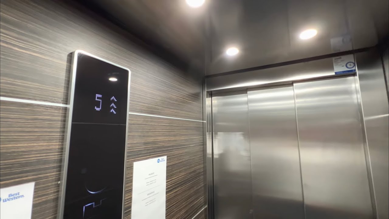 2018 KONE MonoSpace & NanoSpace Traction Elevators @ Best Western Fridhemsplan, Stockholm, Sweden.