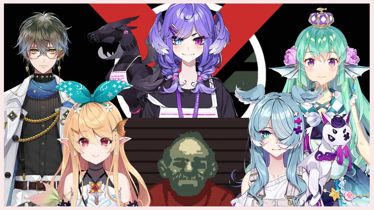 Selen, Ike, Pomu, Elira, Finana Encounter Jorji Costava [Nijisanji EN clips]