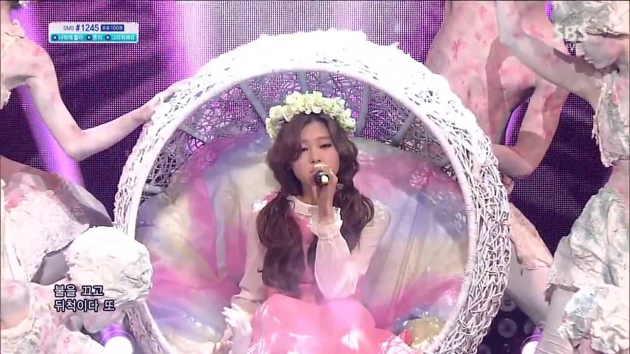 [Shin Ji Hoon] - больной и больной @ популярная песня Inkigayo 131208