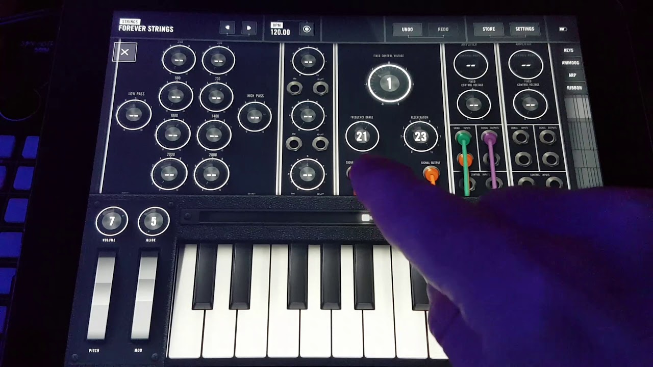 Controlling Hardware and Software Synths with Korg Gadget Version 2 iPad App