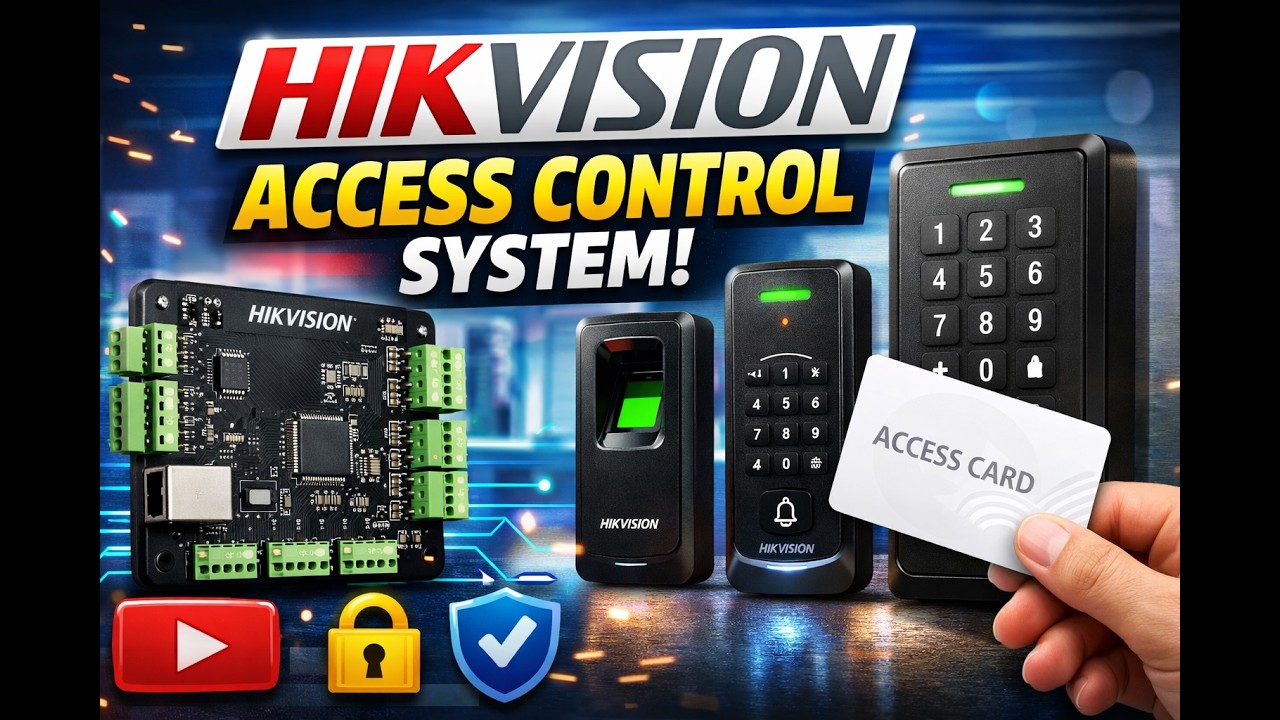Hikvision Access Control DS-K2702X | DS-K1109EKFB Reader Configuration Full Tutorial | iTinfo