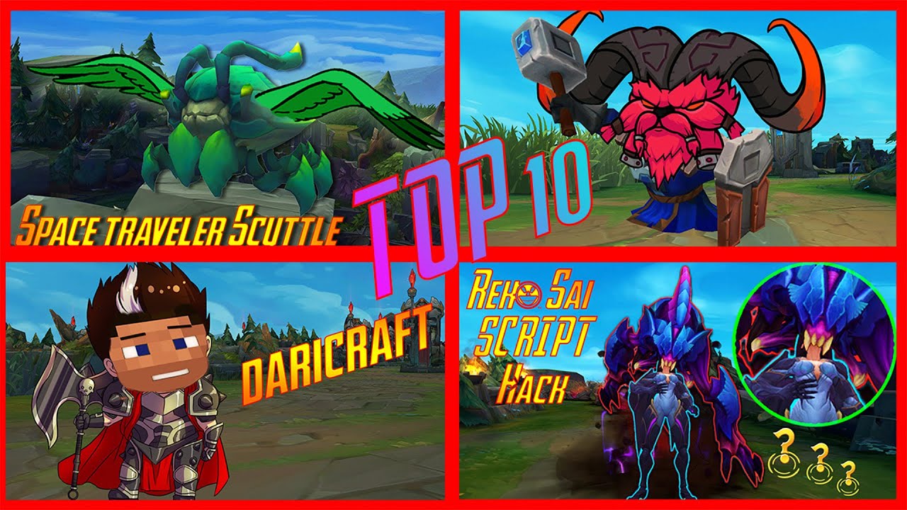 Lol.exe | Top 10 Cinematic lol / Third Person Lol / First Person Lol
