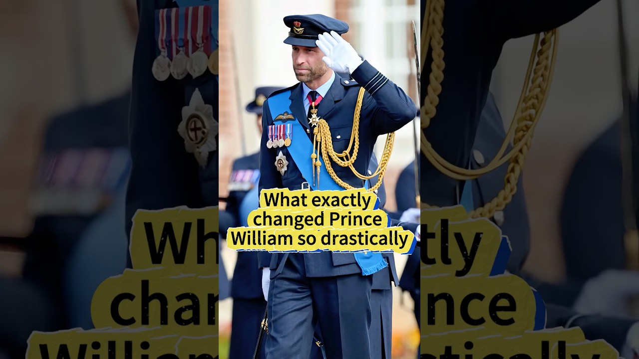 Что именно так сильно изменило принца Уильяма #william #camilla #kate