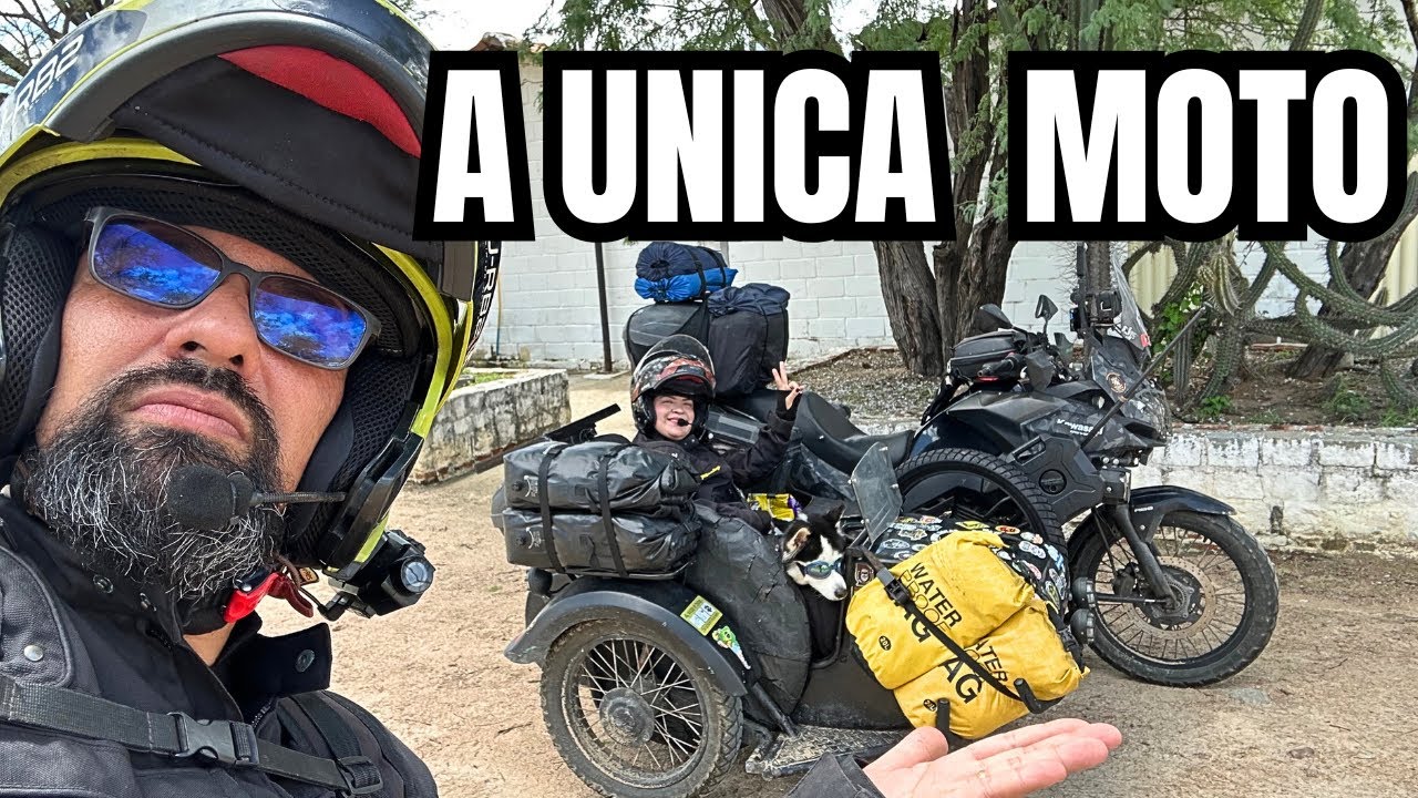 ESSA É A ÚNICA KAWASAKI COM SIDECAR - VIAGEM DE MOTO COM SIDECAR| T01Ep20