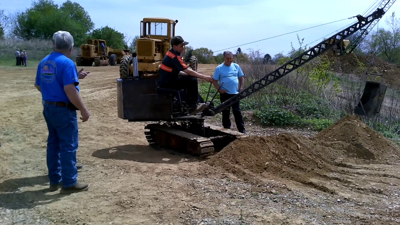 Homemade Mini Dragline at Gerhart Machinery Diggin' Day 2018