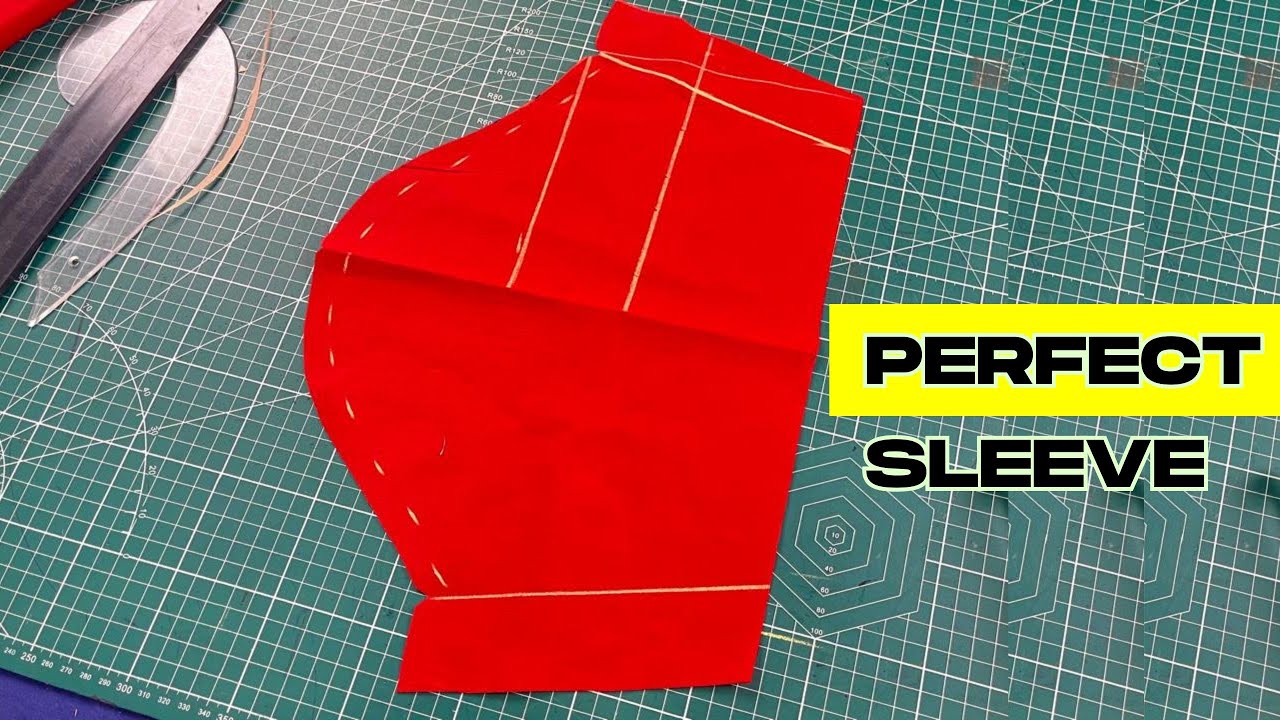 How to cut perfect sleeve / long sleeve cutting and stitching by Rupesh Dewangan