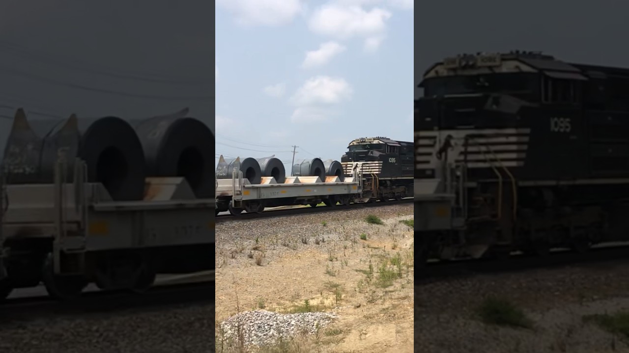 Giant Steel Coils Shipped By Train!  JawTooth #shorts