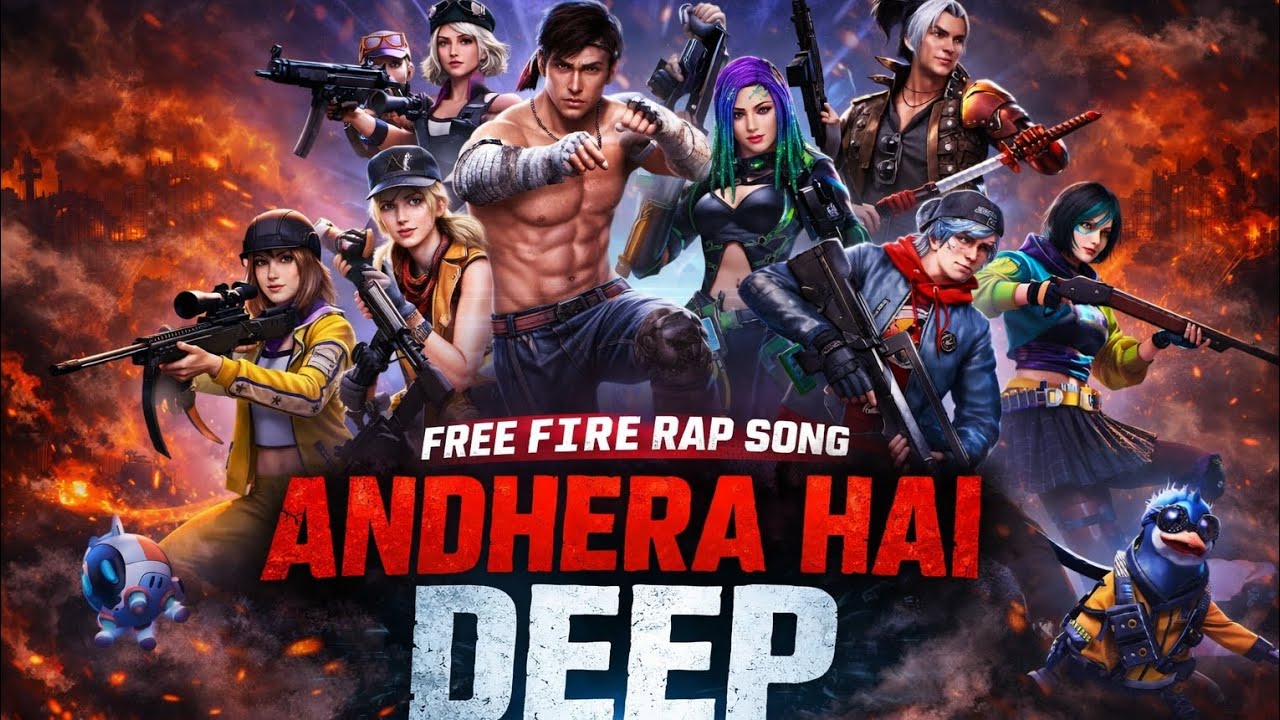 ANDHERA HAI DEEP 🔥 | Free Fire Hindi Rap Song 2026 | Dark Gaming Anthem