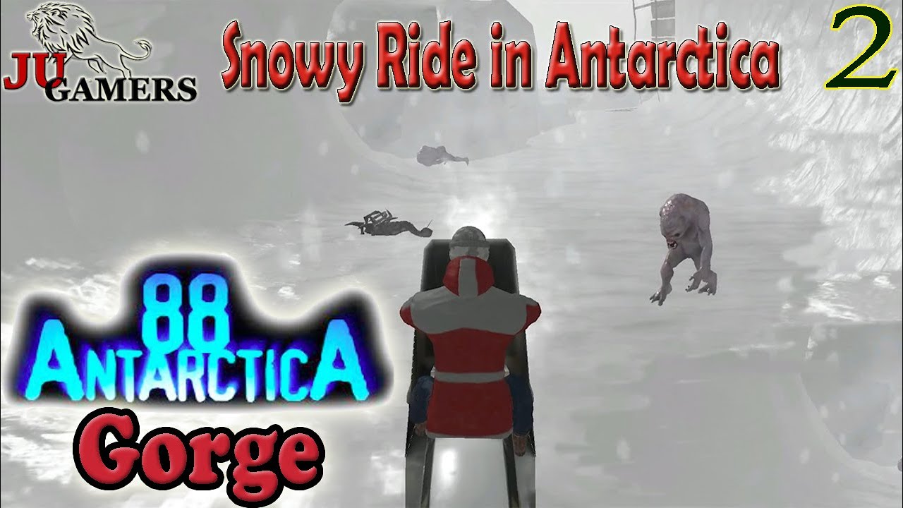 Killing Monsters with SnowMobile Bike - Antarctica 88: Survival Horror Game | JU GAMERS