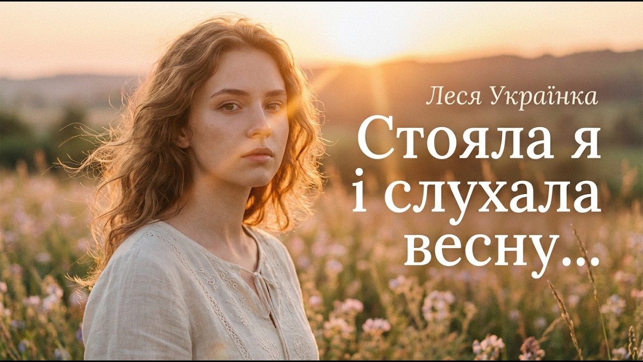 Леся Українка — «Стояла я і слухала весну» | Пісня на вірш
