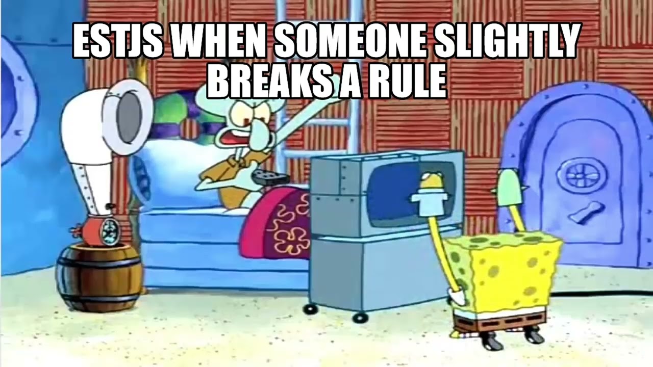 MBTI Personality Types Slander Meme