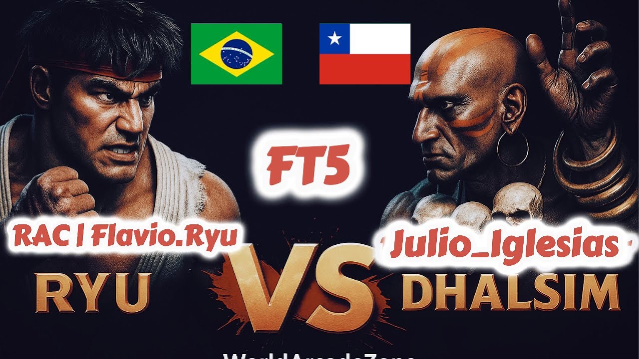Street Fighter II': Champion Edition - RAC | Flavio.Ryu  vs Julio_Iglesias - FT5 -1080P - 14.09.2025