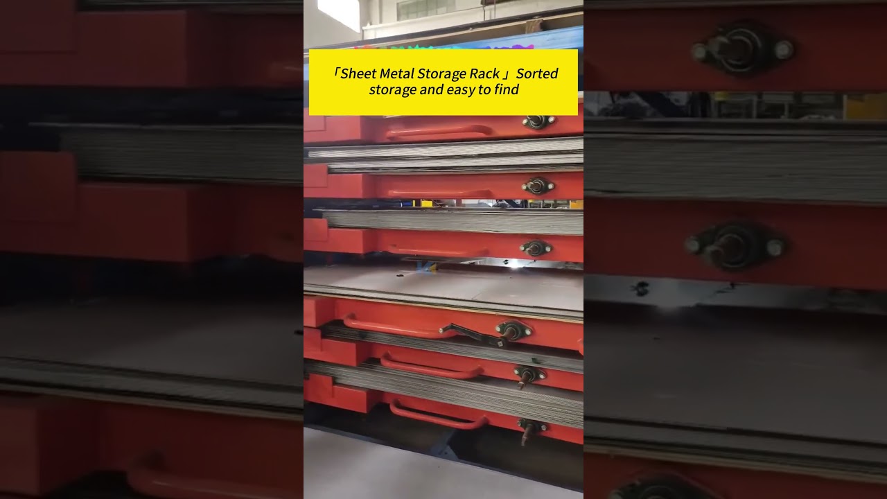 horizontal sheet metal storage rack China Supplier  