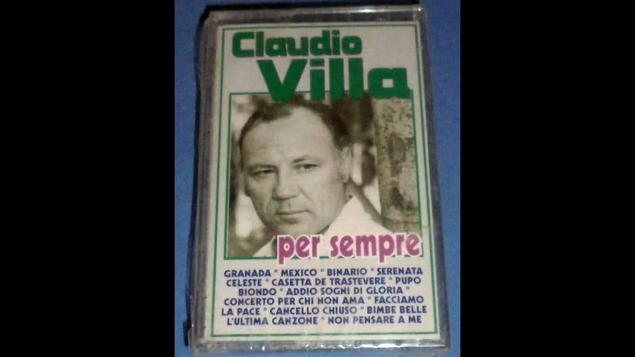 TORNA PICCINA MIA (CLAUDIO VILLA - ALPHARECORD 1981 - LIVE)