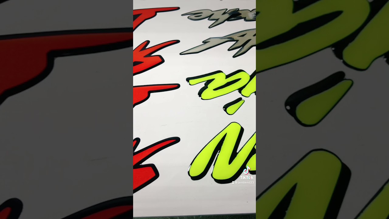 DNS STICKERS encapsulados resina Epoxica