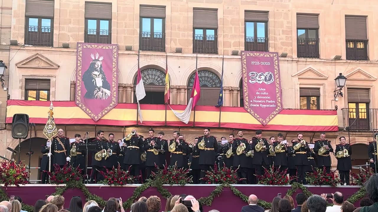 Banda cctt Nuestro Padre Jesús Rescatado de Villa Nueva de los Infantes 