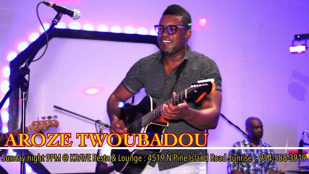 AROZE TWOUBADOU - HAITI CHERIE Live @ Krave Lounge [ 11-11-18 ]