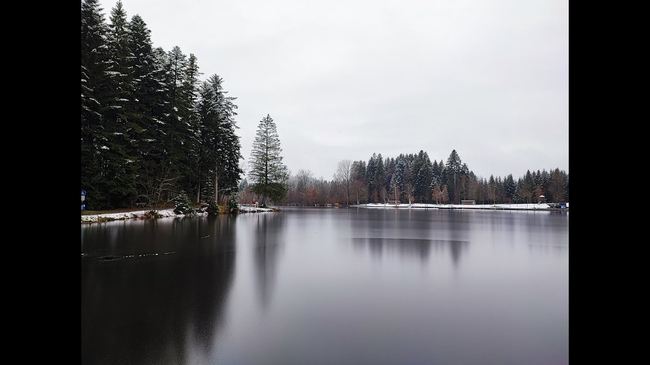 DEUTSCHLAND/ See WALDSEE WINTER/Eisbahn/JANUAR /BAVARIA/