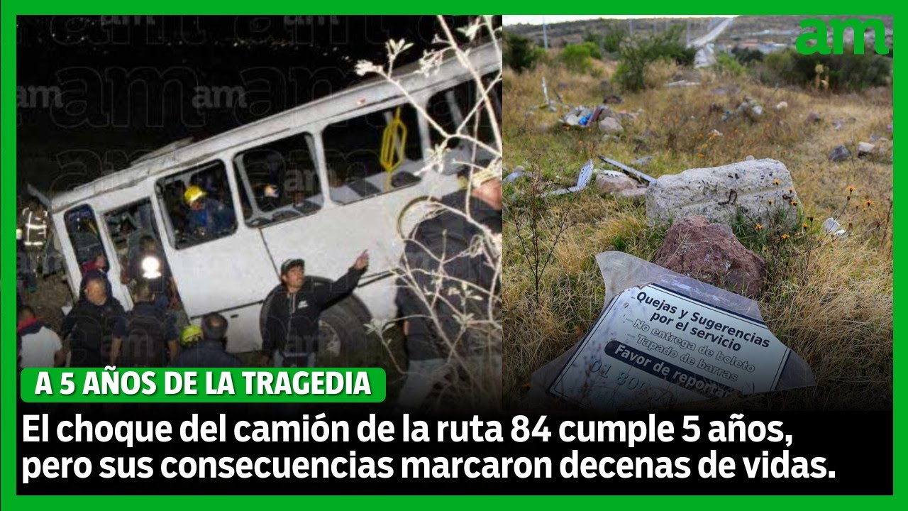 A cinco años de la tragedia de la Ruta 84