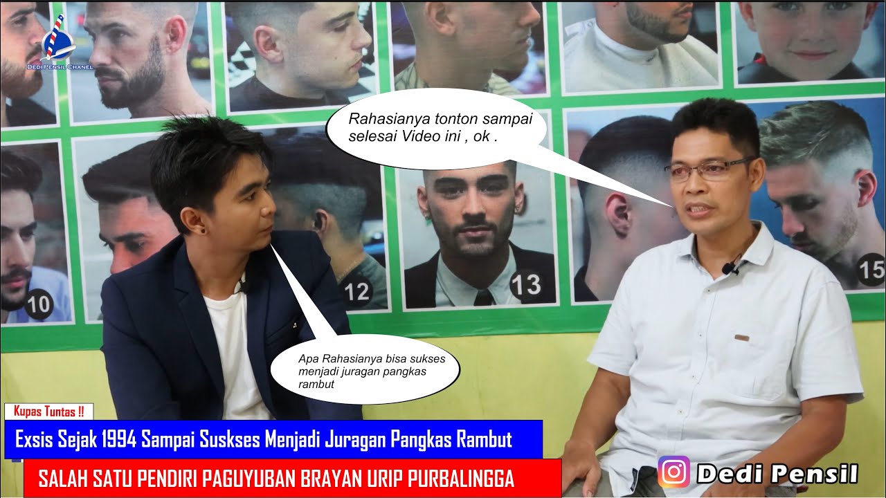 Perjuangan Bpk Sartono Juragan Pangkas Rambut .