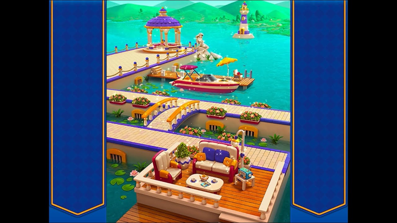 Royal Match Episode 8 | Decorating the Dock | Gameplay Walkthrough #royalmatch #ipadgaming 