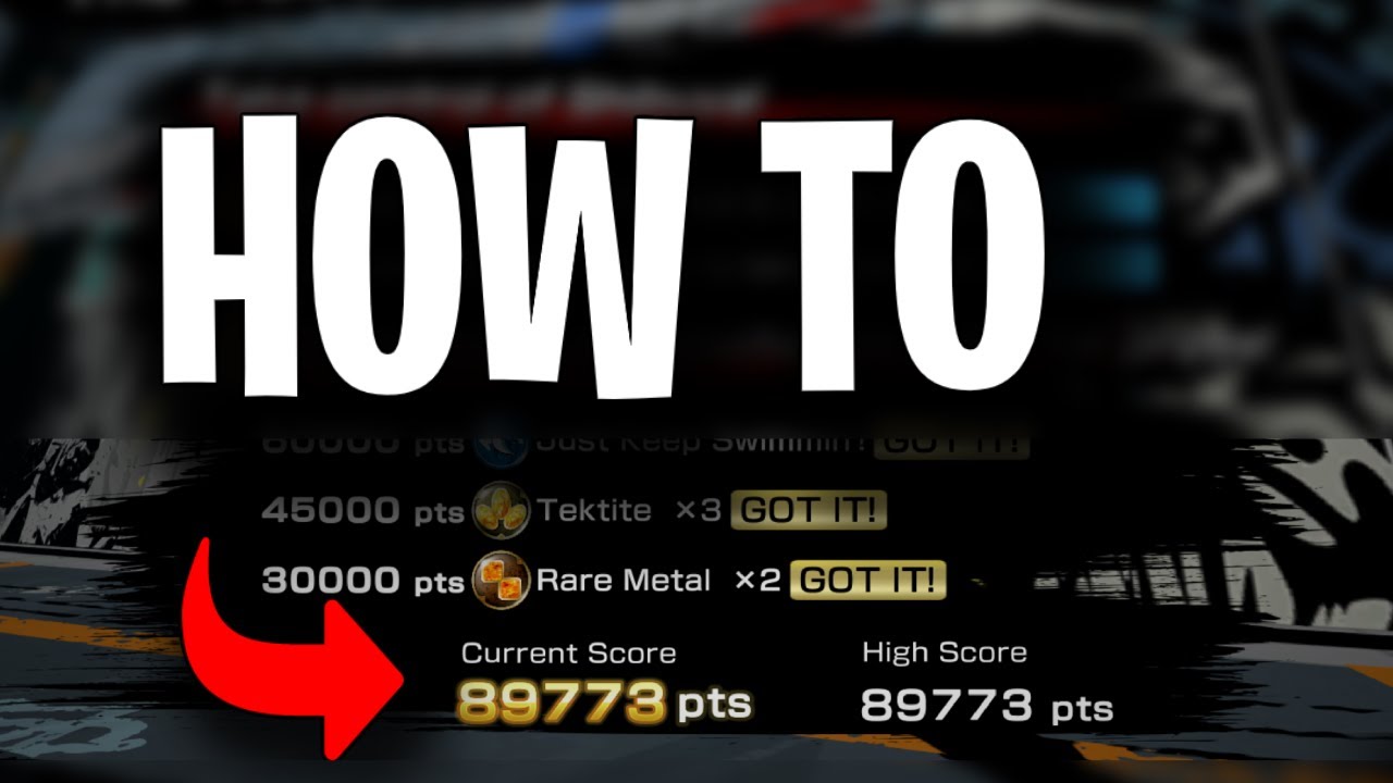 How To Get 60000 Points Guide~NEO: The World Ends With You