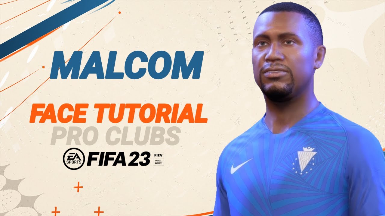 FIFA 23 - MALCOM FACE TUTORIAL + STATS [ZENIT].