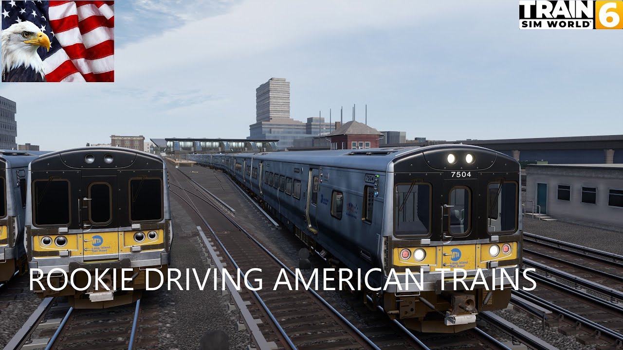 rookie driving an american train | Train Sim World 6