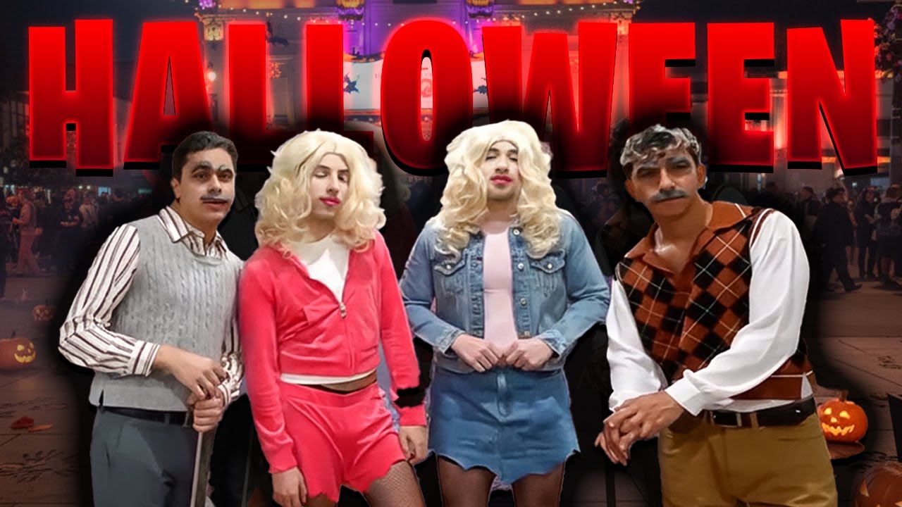 LONCHE Y WILLITO VIVEN SU PRIMER HALLOWEEN EN LOS ÁNGELES CON SAMULX Y CHANTY