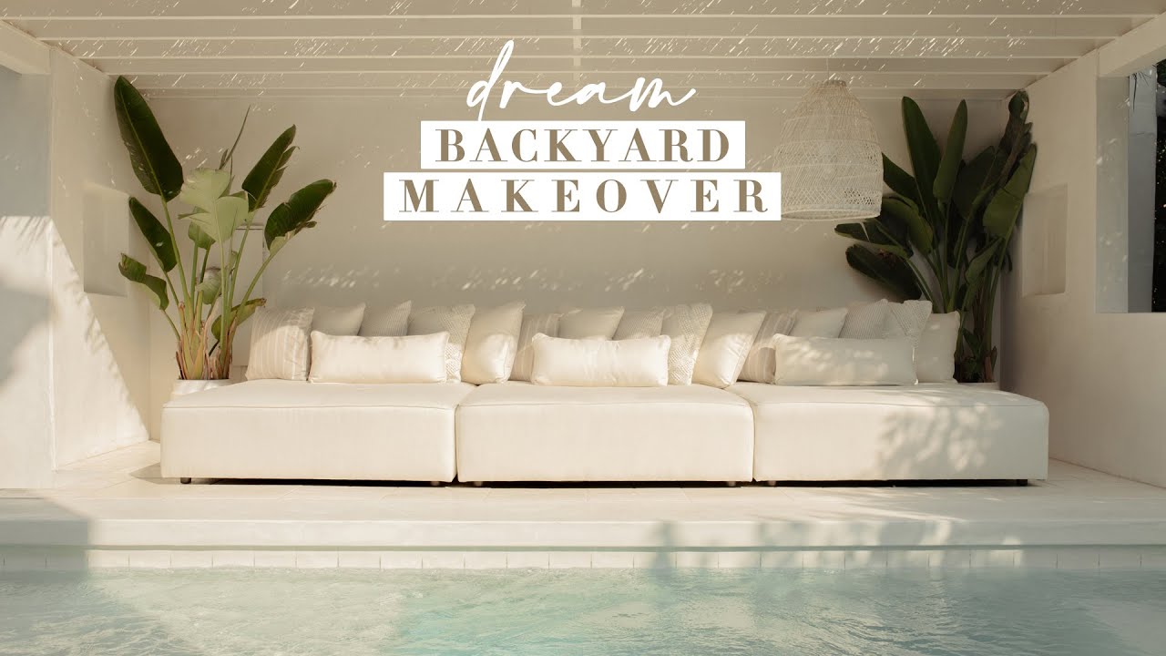 DREAM BACKYARD MAKEOVER! Before & After! Backyard Renovation Tour