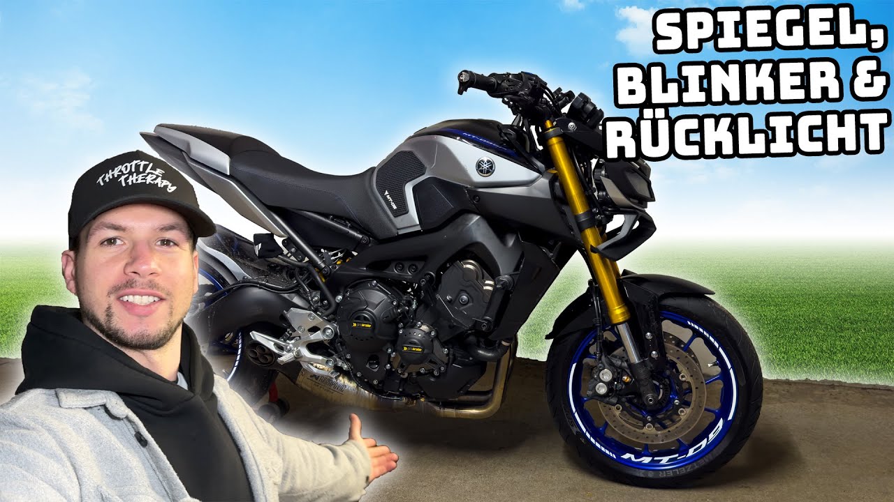 Die 3 ersten MODS für meine NEUE MT09 SP
