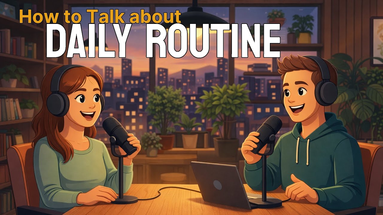 Master Your Daily Routine! English Podcast for Beginners: A1-A2 Listening & Speaking Practice!