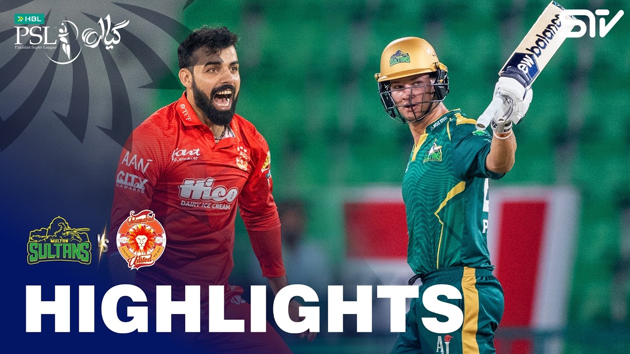 Islamabad United Vs Multan Sultans | Match 4 Highlights | HBL PSL 11 2026 | MZB1J