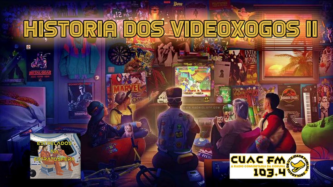 Estrelados na Estratosfera 1x6 Historia dos videoxogos (parte II)
