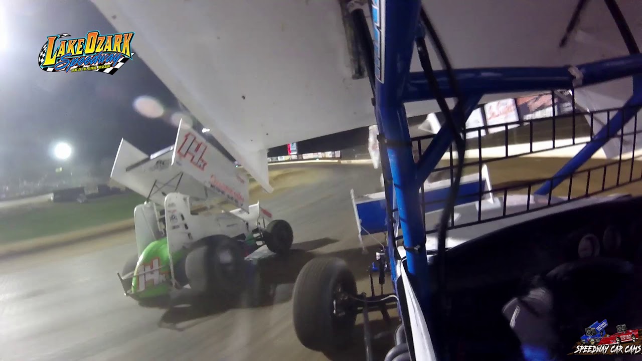 #3 Ayrton Gennetten - 360 Sprint - 7-14-19 Lake Ozark Speedway- In Car Camera