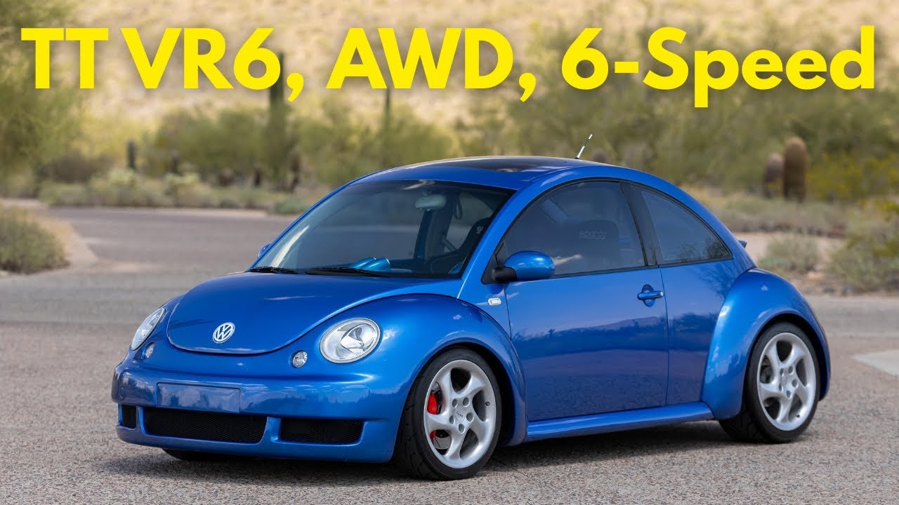 Twin Turbocharged VR6 Swapped, AWD, 6-Speed Manual Volkswagen New Beetle GT6 from HPA Motorsports