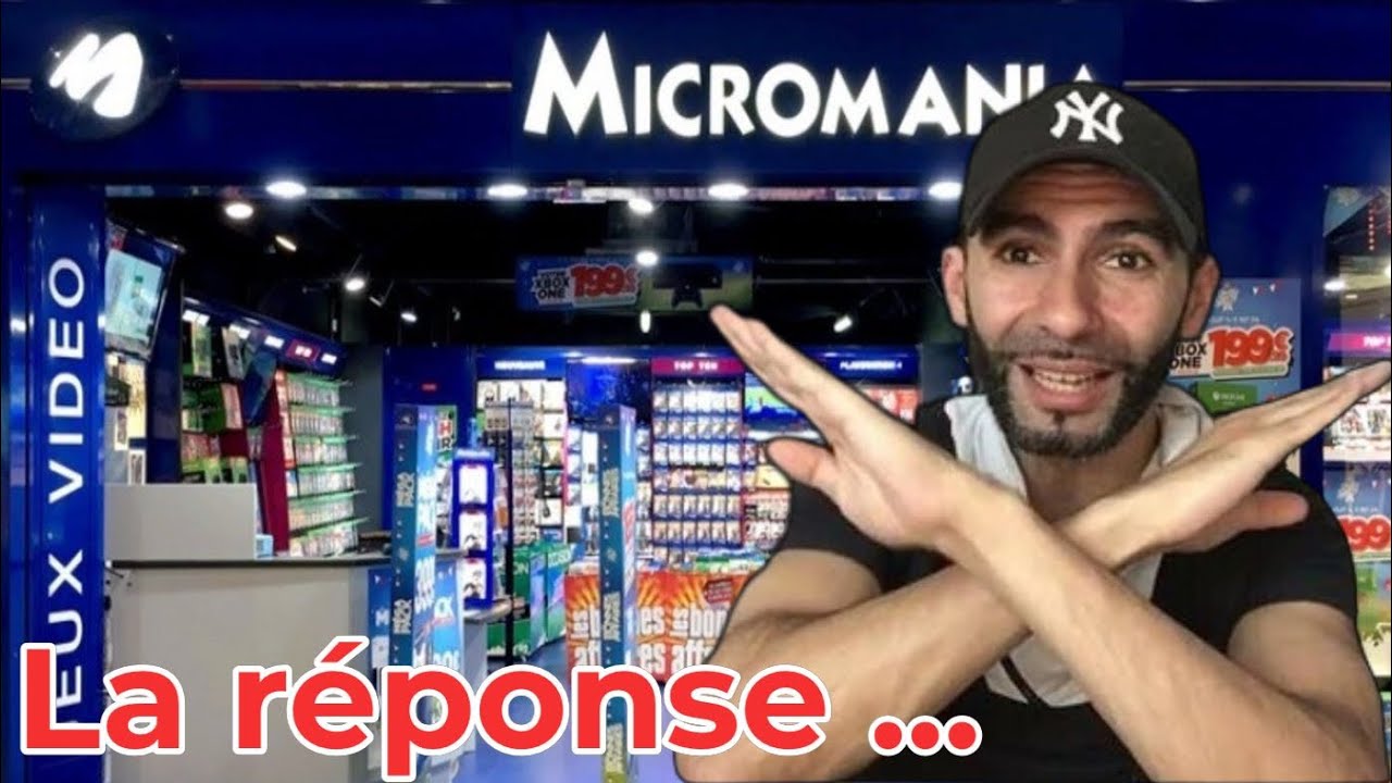 Foutage de gueule 😡🥵 ?! La Réponse de Micromania !