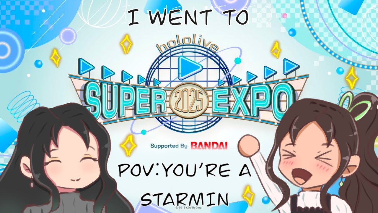 I  WENT TO HOLOEXPO!! : HoloExpo from a Starmin's perspective