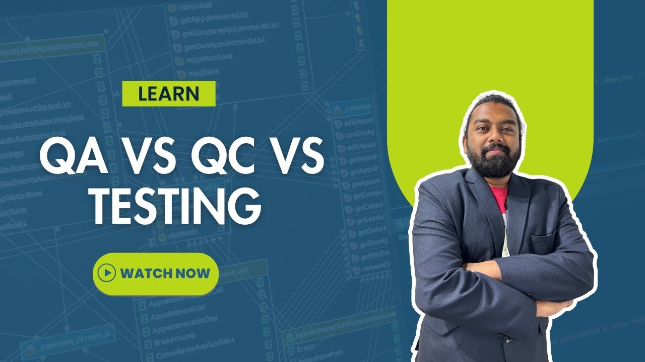 What's the DIFFERENCE Between QA and QC and TESTING? | Itvedant
