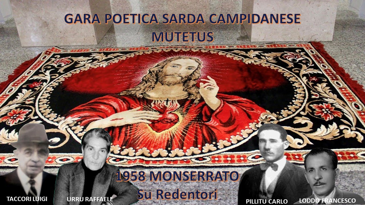 1958 MONSERRATO SU REDENTORI TACCORI-URRU-PILLITU-LODDO.