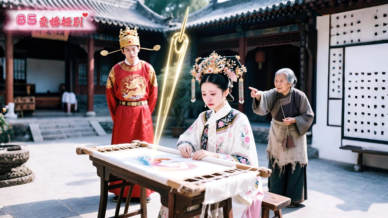🔥惡婆婆嫌她是個綉娘，逼狀元郎夫君另娶高門女！殊不知她是名滿京城的宰相親女，負心漢的一切皆她所賜，收回一切讓他們跪地求饒！ #最火短剧
