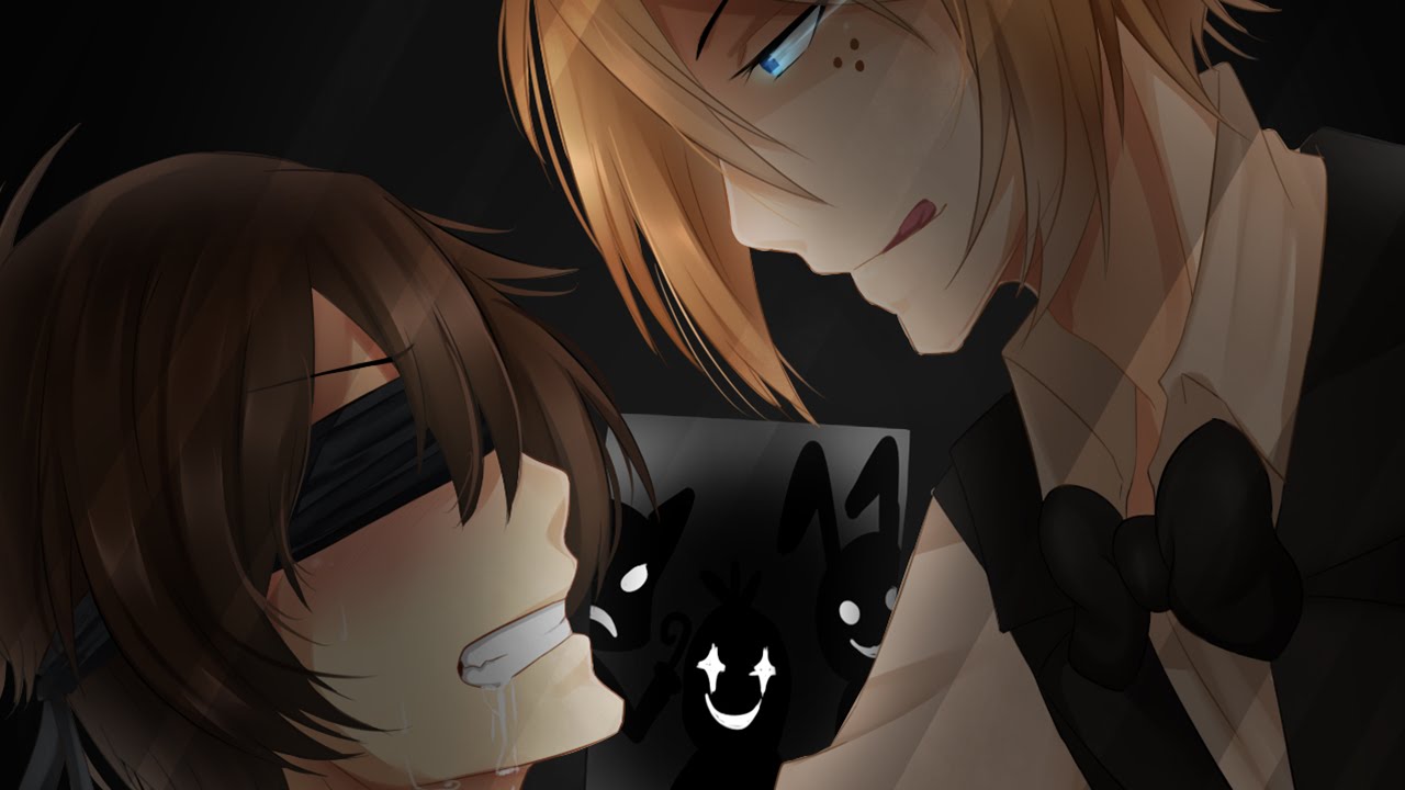 [Speedpaint]  Nightmare 01 -  Freddy X Mike [SAI] - YAOI WARNING-